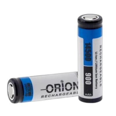 14500 900 mAh 3.7V AA Li-ion Şarj Edilebilir Kalem Pil (Orion)