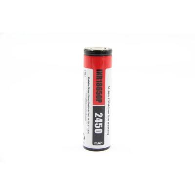 18650P 3.7V 2450 mAh 12C Şarj Edilebilir Lityum İyon Pil (Orion)
