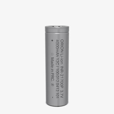 21700 3.7V 4000 mAh 12C Şarj Edilebilir Lityum İyon Pil (Orion)