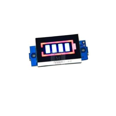 3S (12,6V) Lityum İyon Batarya Seviye Gösterge Modülü Pil Şeklinde (Mavi LED)