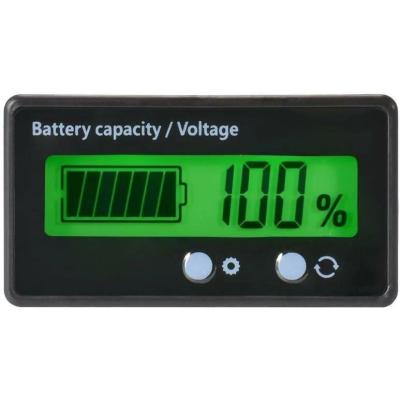 LCD Batarya Kapasite ve Voltaj Göstergesi 12-90V Lion / LiFePO4 / Akü için (GY-6GS)